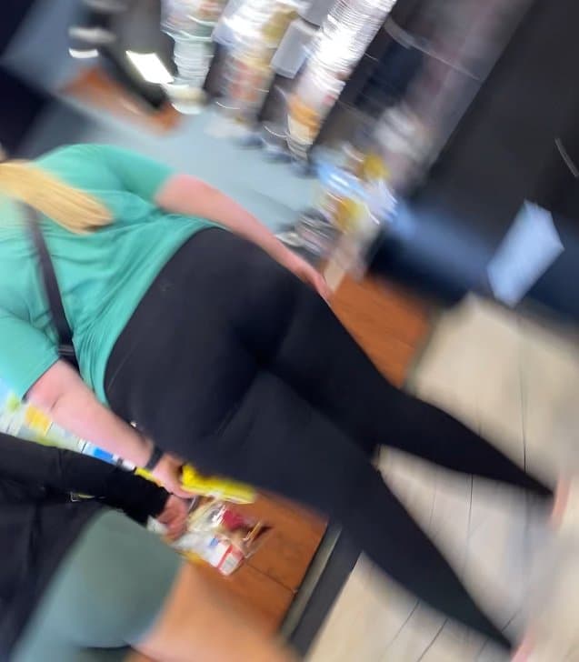 Click to view full size 2 Big Booty Sluts Creeped On At Gas Station Creepshots