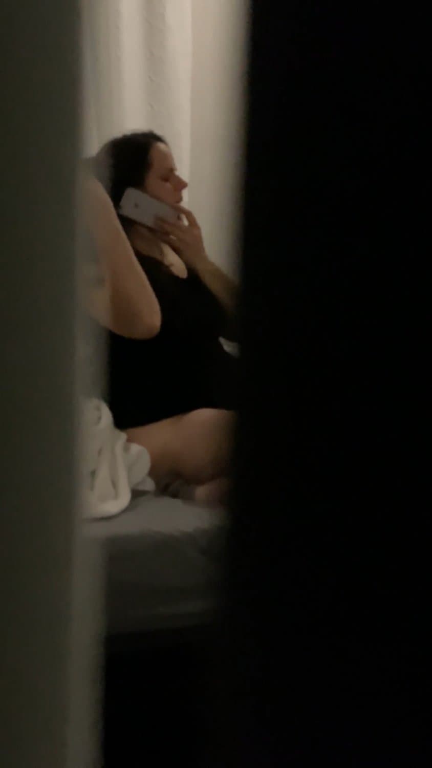 Stepmom Caught Masturbating On Phone & Has Screaming Orgasms