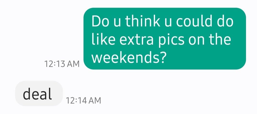 Broke Cheating teen trades nudes for concert tickets pt.3