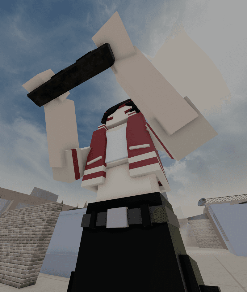 Someone create a video of this image? Bad Business Punk Business girl roll up sleeves and boobs