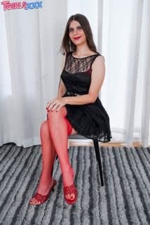 How many sweet trans girls do you know who can suck their own cock while you fuck their ass?