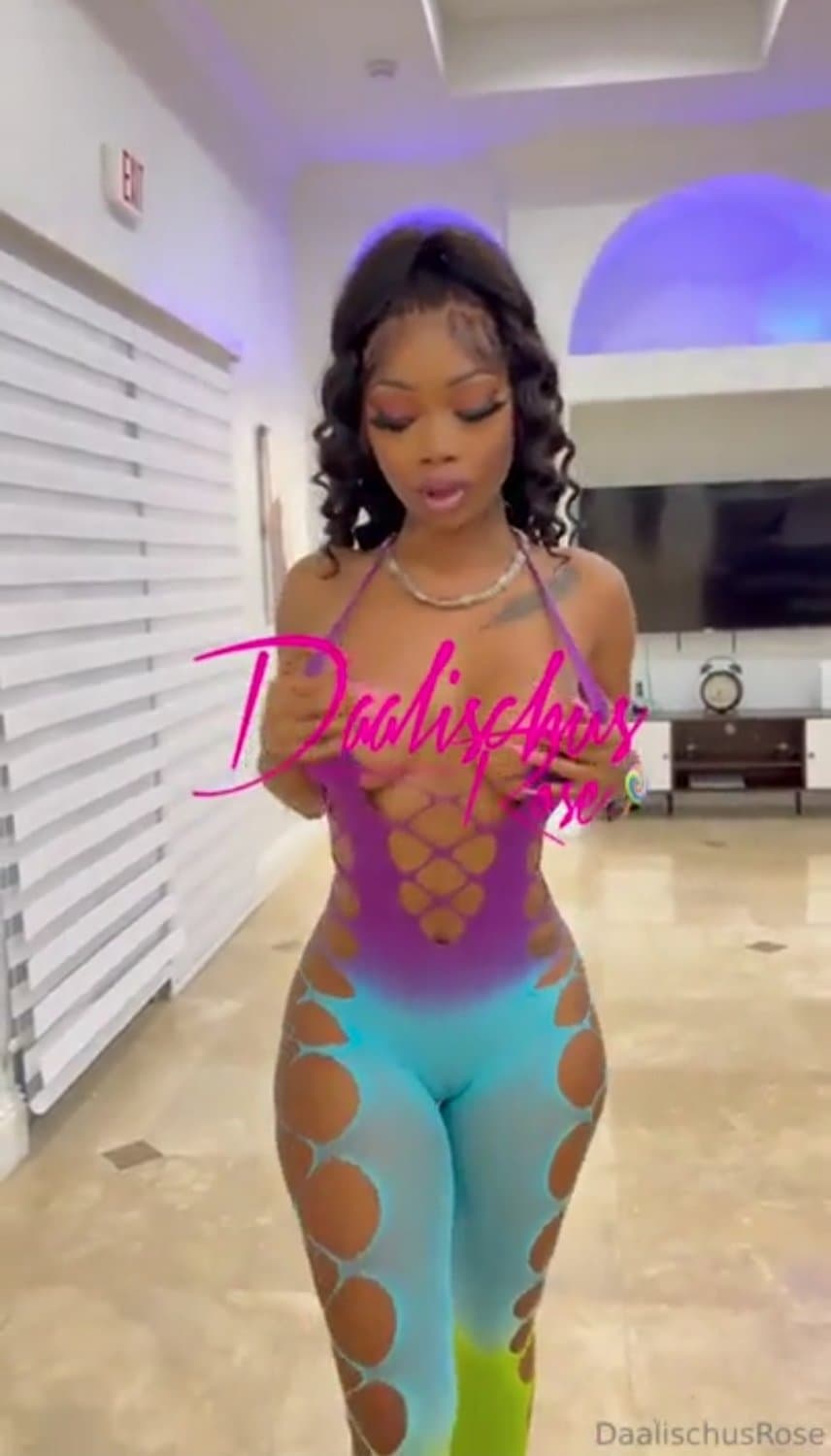 She likes to dress sexy before she masturbate