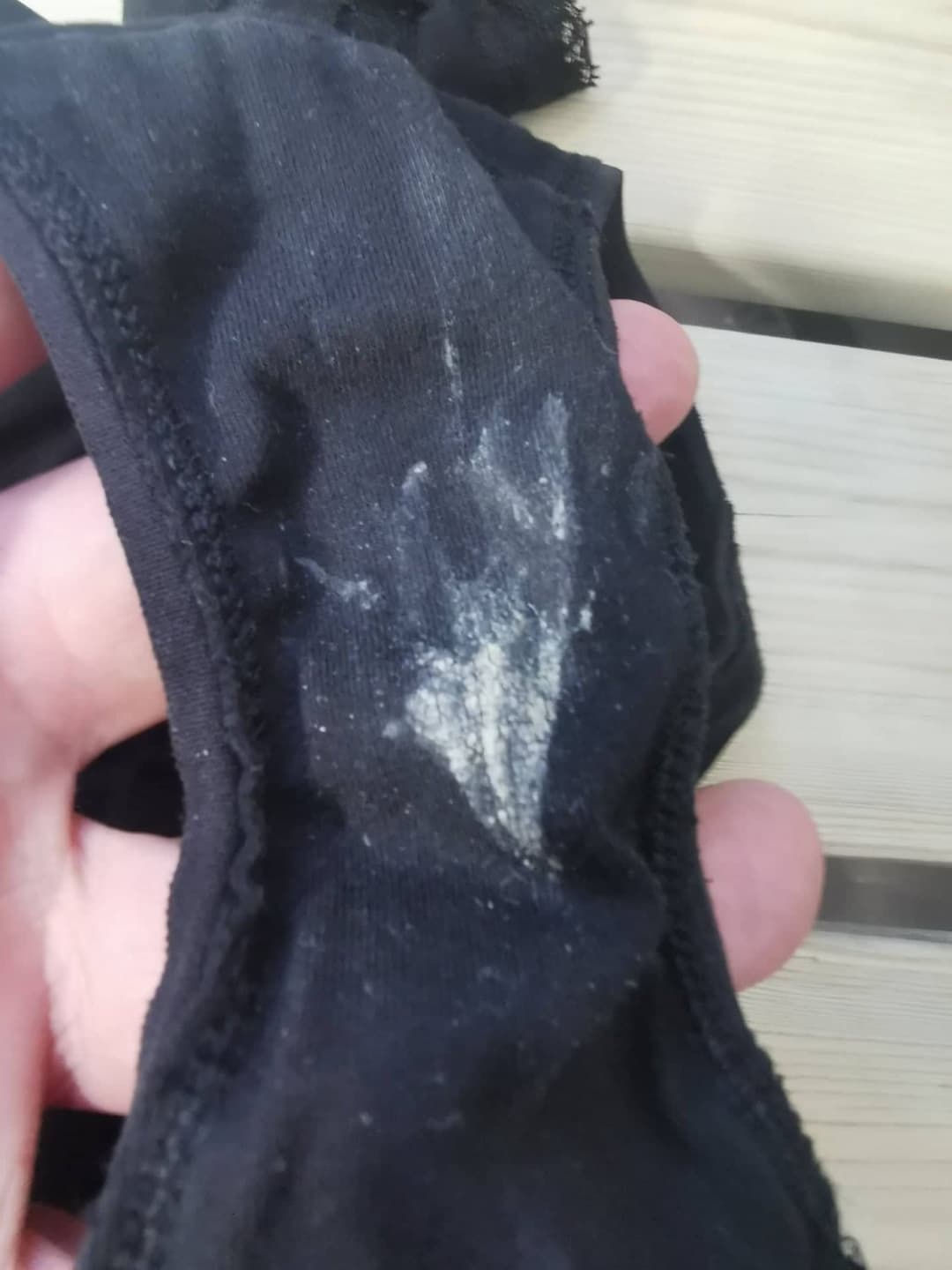 My lovely dear sister and her dirty  panties ??? if u want trib her and send me the results