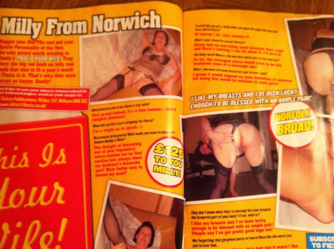 Readers Wives UK classic magazine slut wives - do you know any of them??