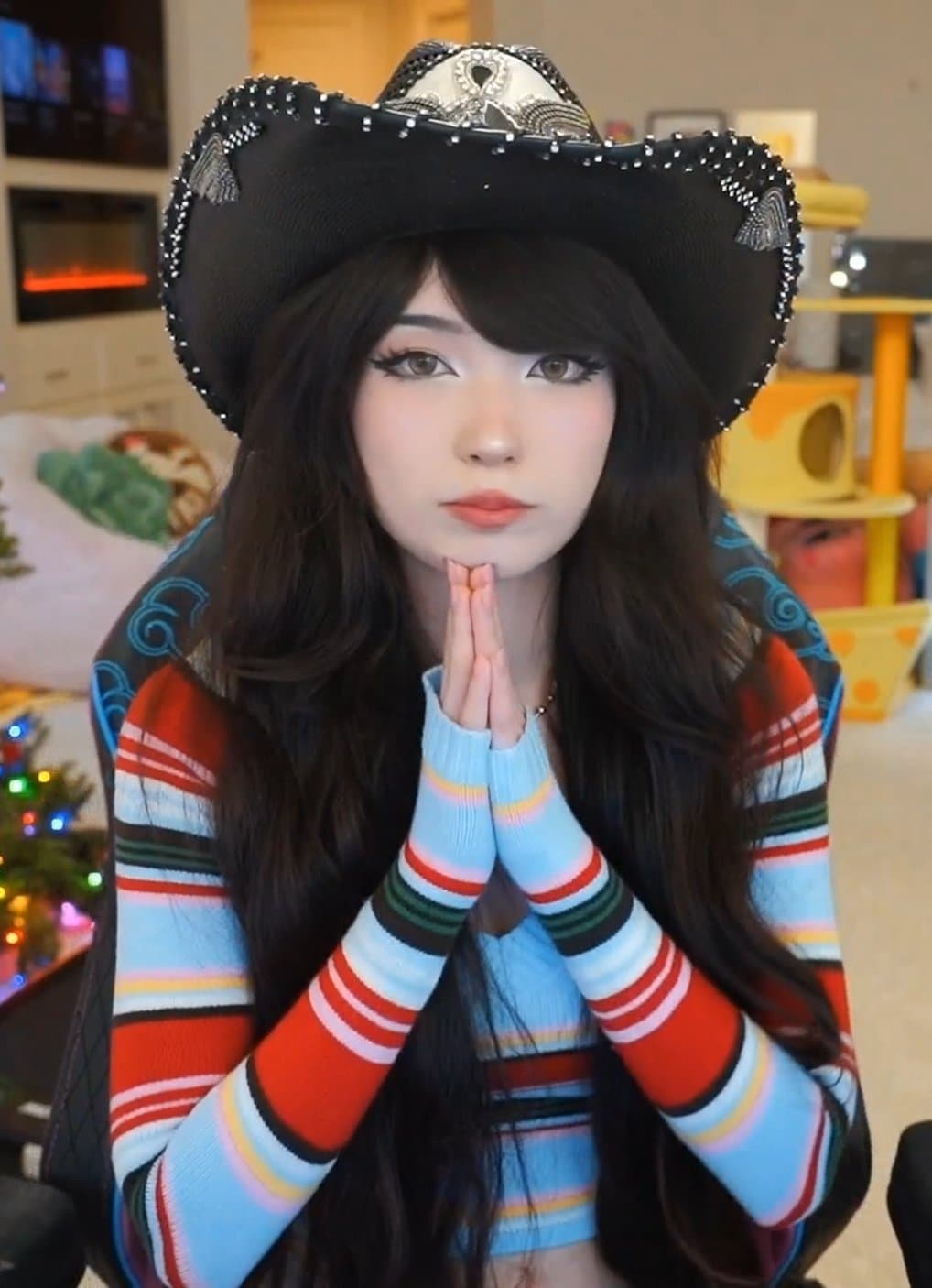 Em1 twitch streamer cowboy nudes AI