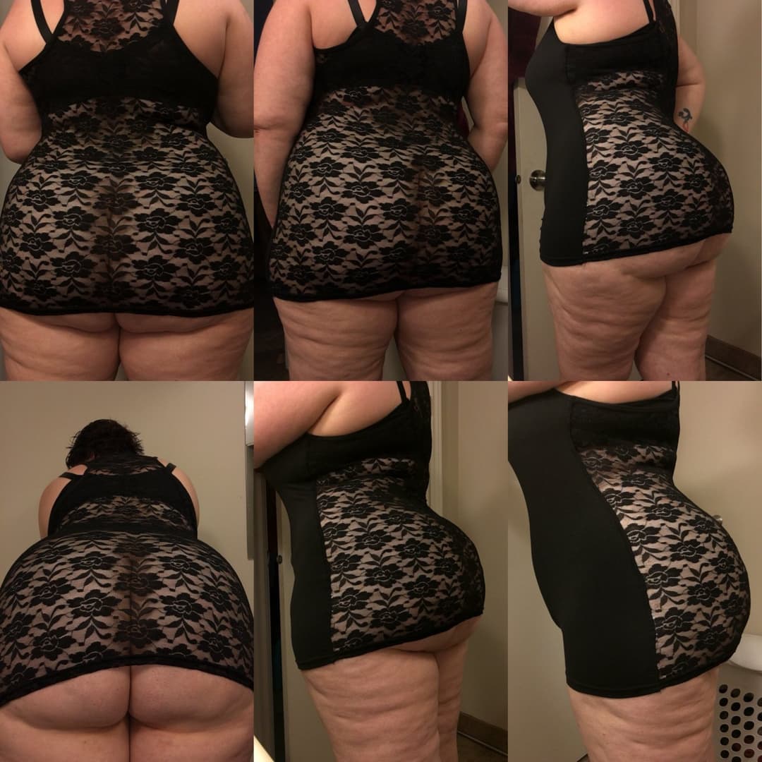 The perfect BBW (Huge booty N Huge Breasts with a big belly)