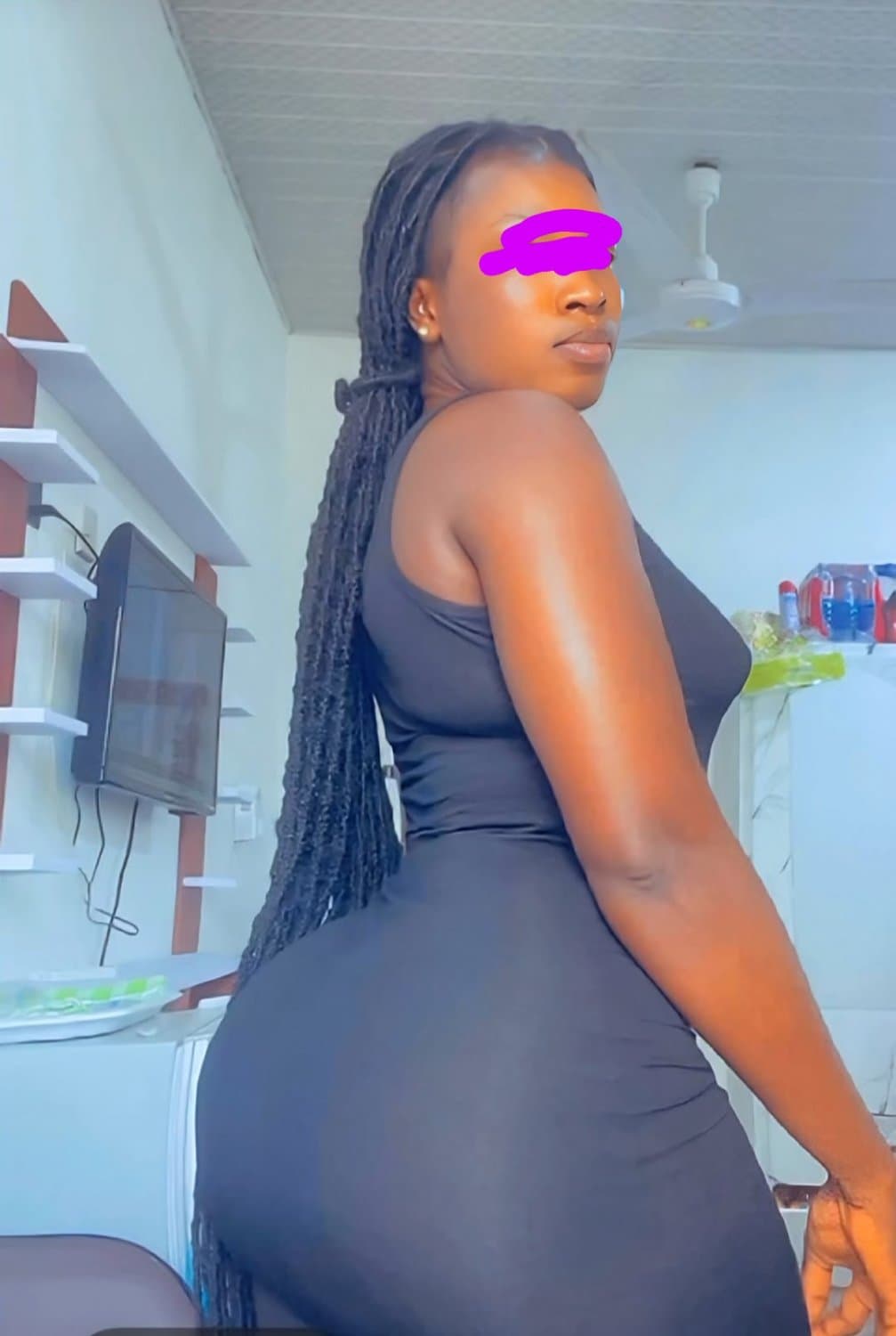 African ass. Loved eating her big asshole