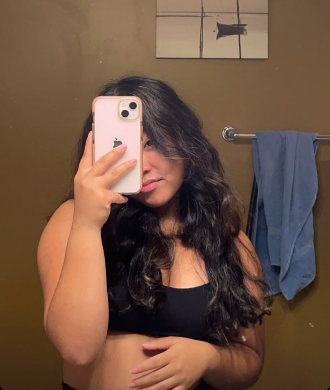 Monique 18 nudes of the busty asian girl