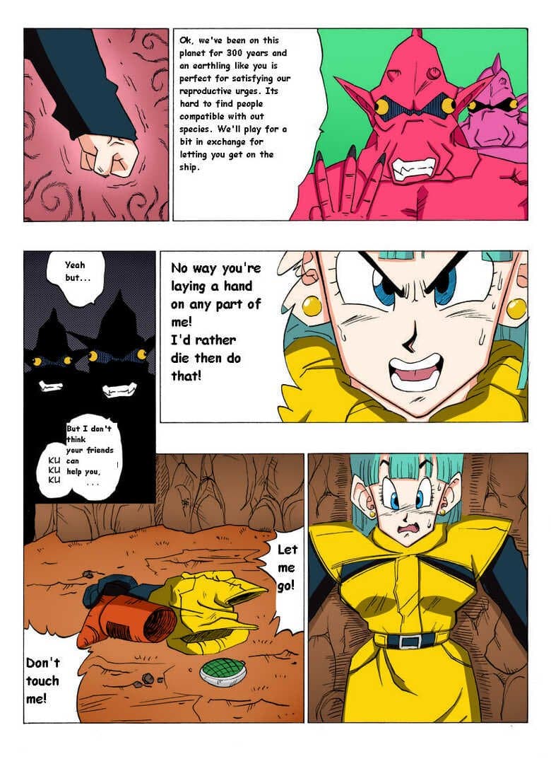 Click to view full size DBZ Hentai Comic Aliens From Namek