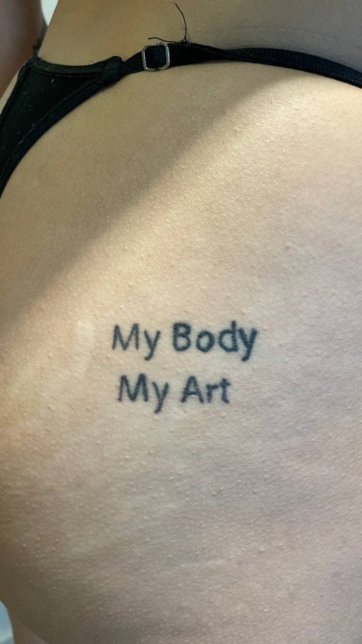 my body, my art