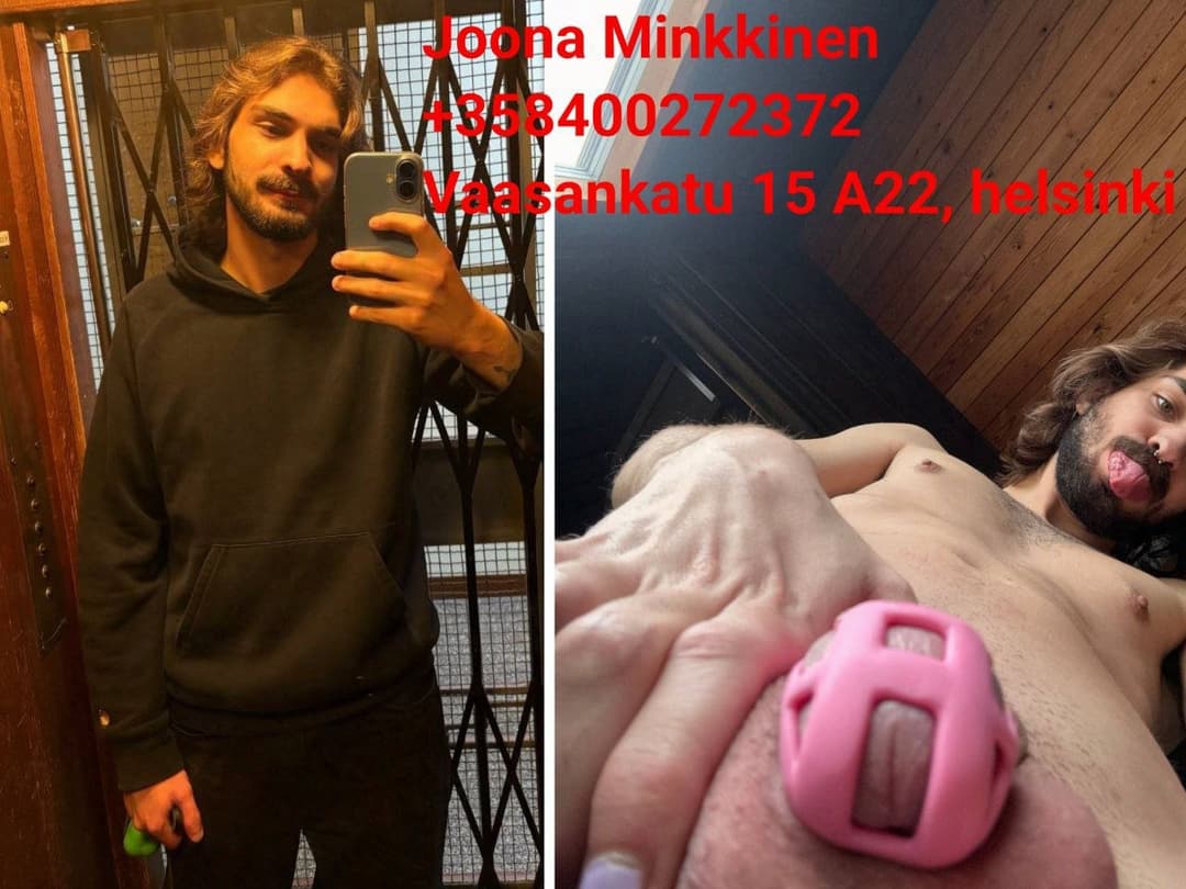 Finland fag Joona needs blackmail