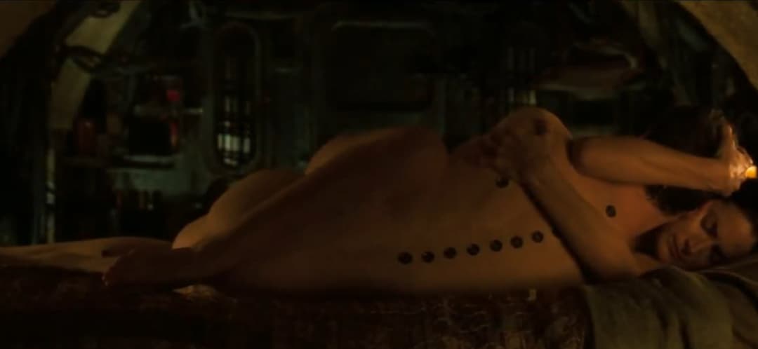 Neo cums inside Trinity (Matrix Reloaded)