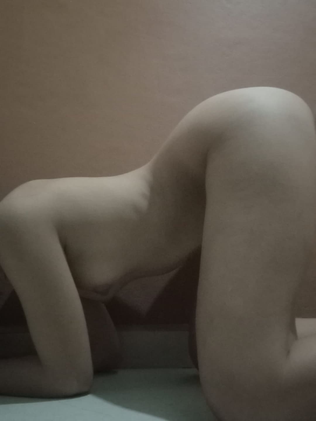 Petite latina loves her bear