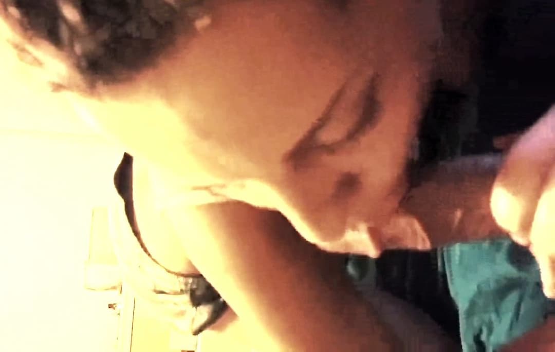 Amateur blowjob hot teen wife horny