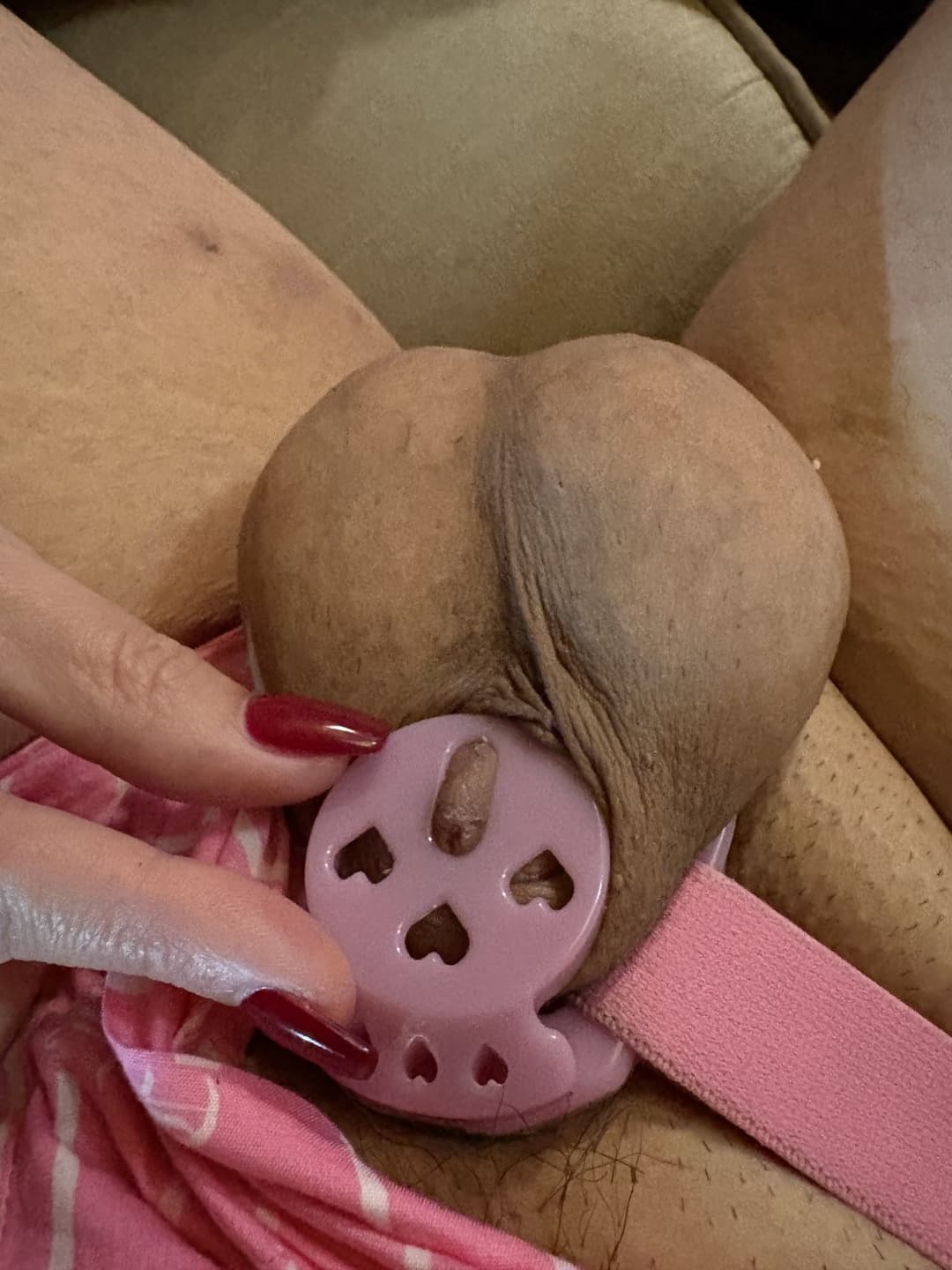 Innocent hotwife humiliates loser husband