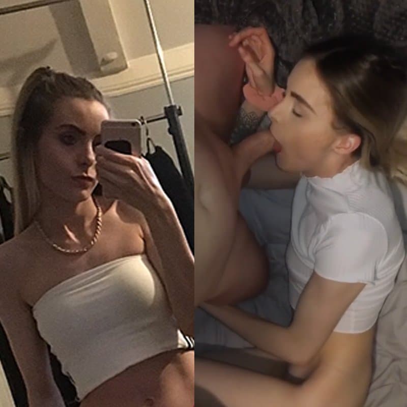 Pretty British Teen Cheats On Her Boyfriend With A Stranger