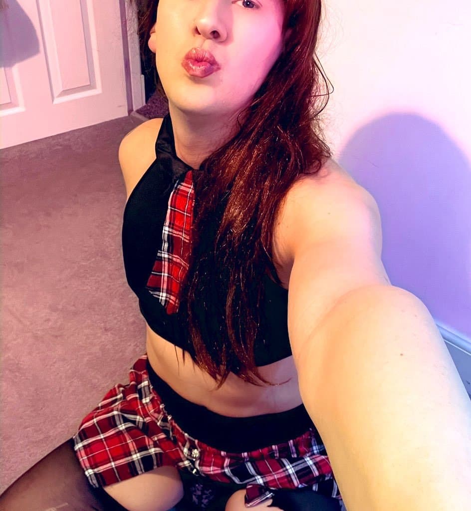 Slutty sissy school girl