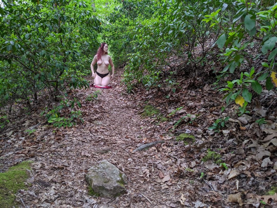 Click to view full size Hiking in the Mountains