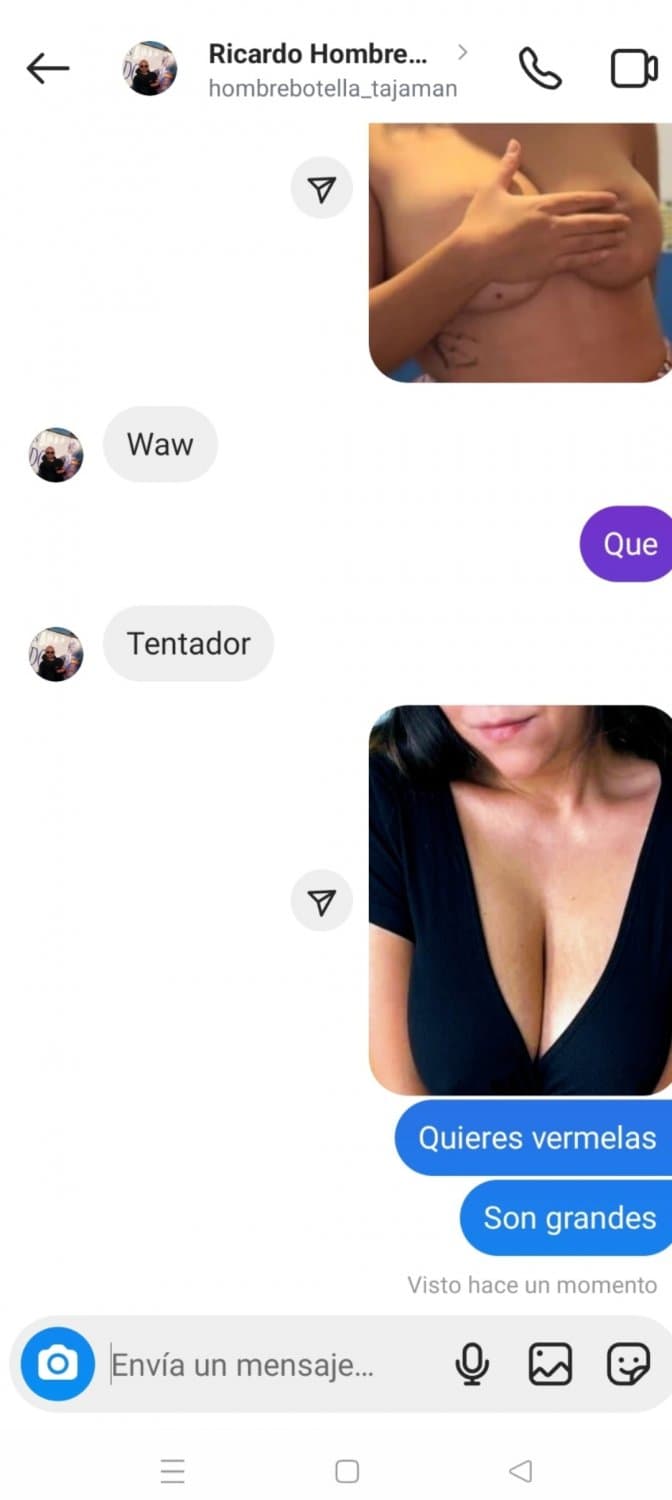 La exmujer de un amigo le escribe y el amigo se lo goza con la cerda (María Jesús Mata)