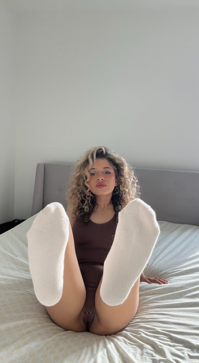 My leg goes up and your cock goes after