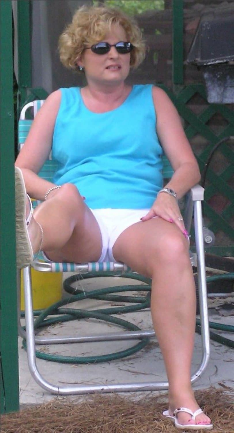 my chubby wife posing naked in pantyhose, bodystocking