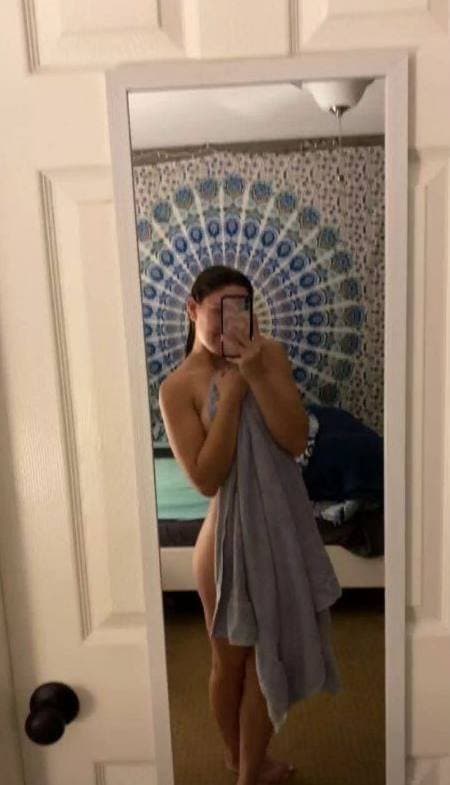 Listen to how badly Gianna wants my cock after her shower