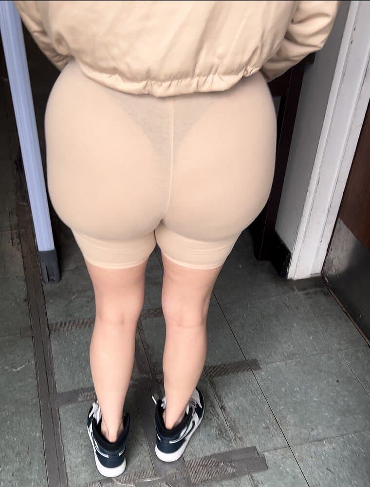 See thru thong big ass milf