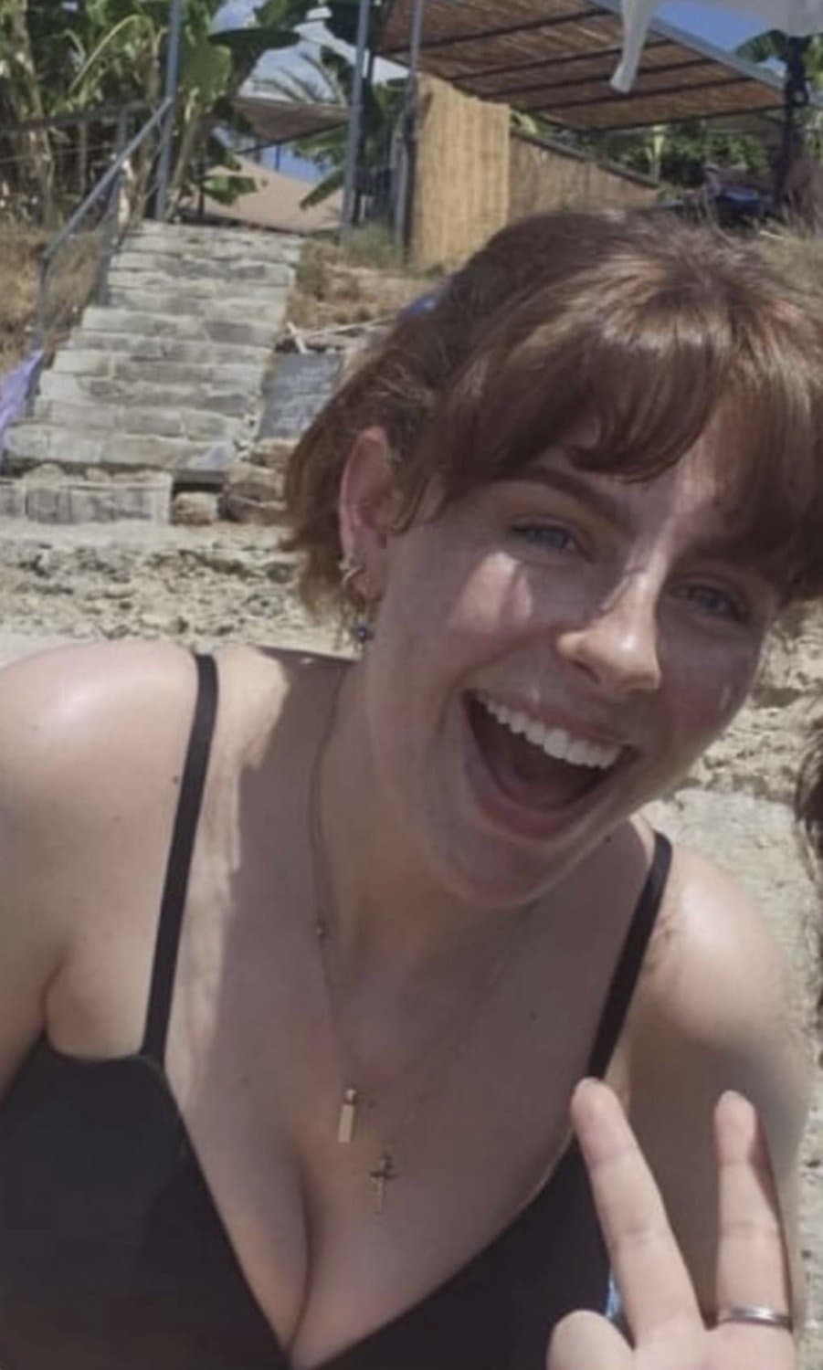 Redhead slut needs her face and tits covered in cum