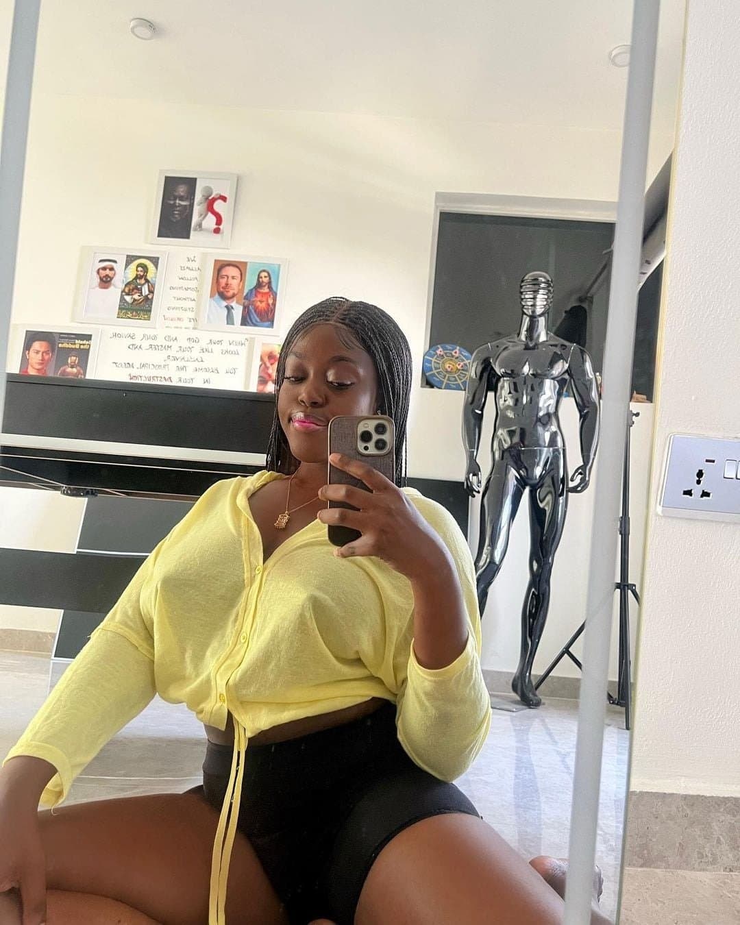 African Baddie With Perky Nipples