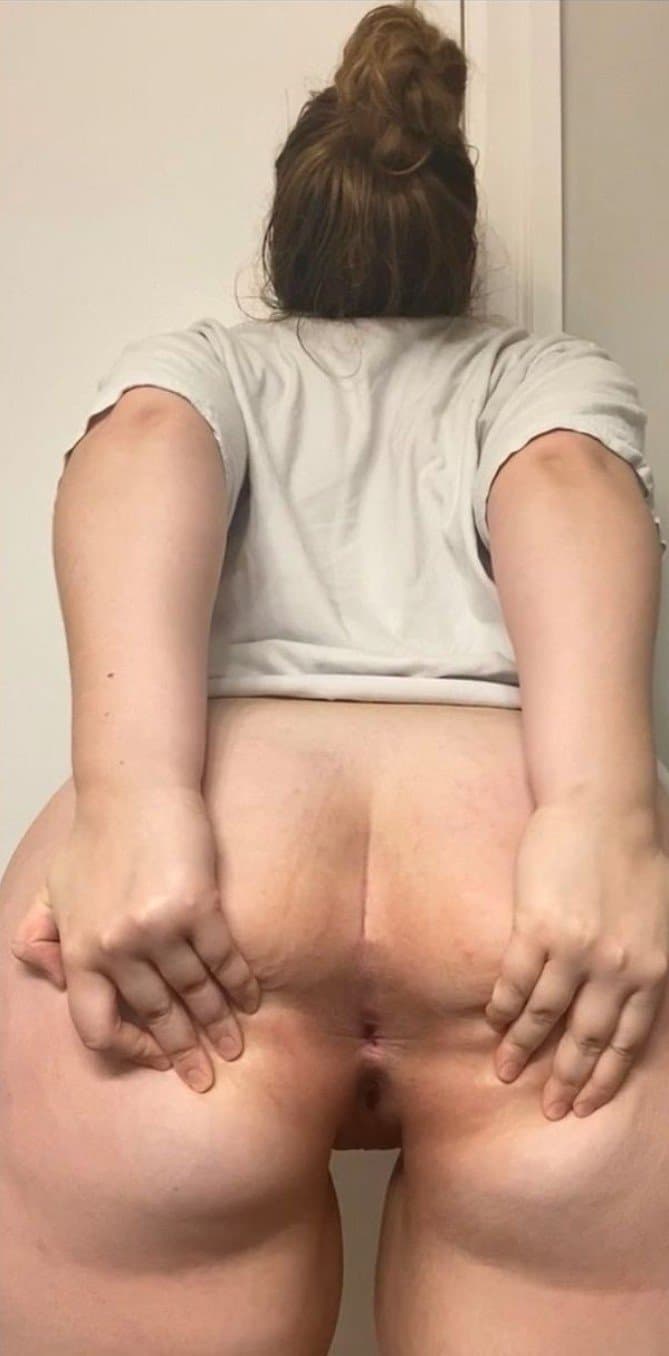 Chunky Redhead PAWG Slut Sucks Cock And Spreads Her Holes