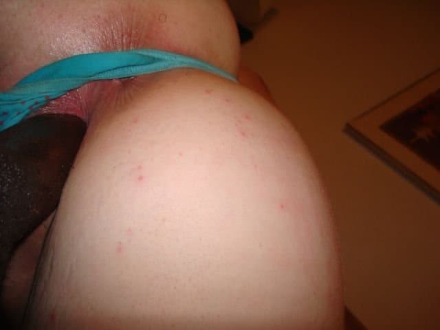 Chubby wife loves black cum creampies