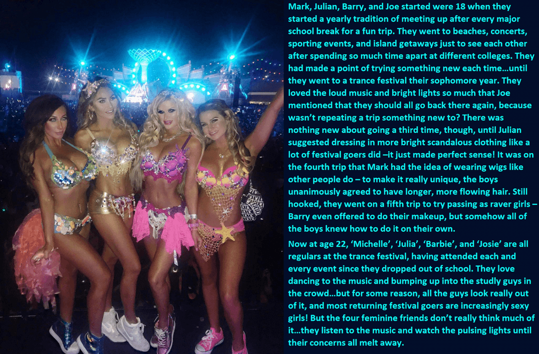 Bimbofication of Whitebois: Studs into Snow Bunnies