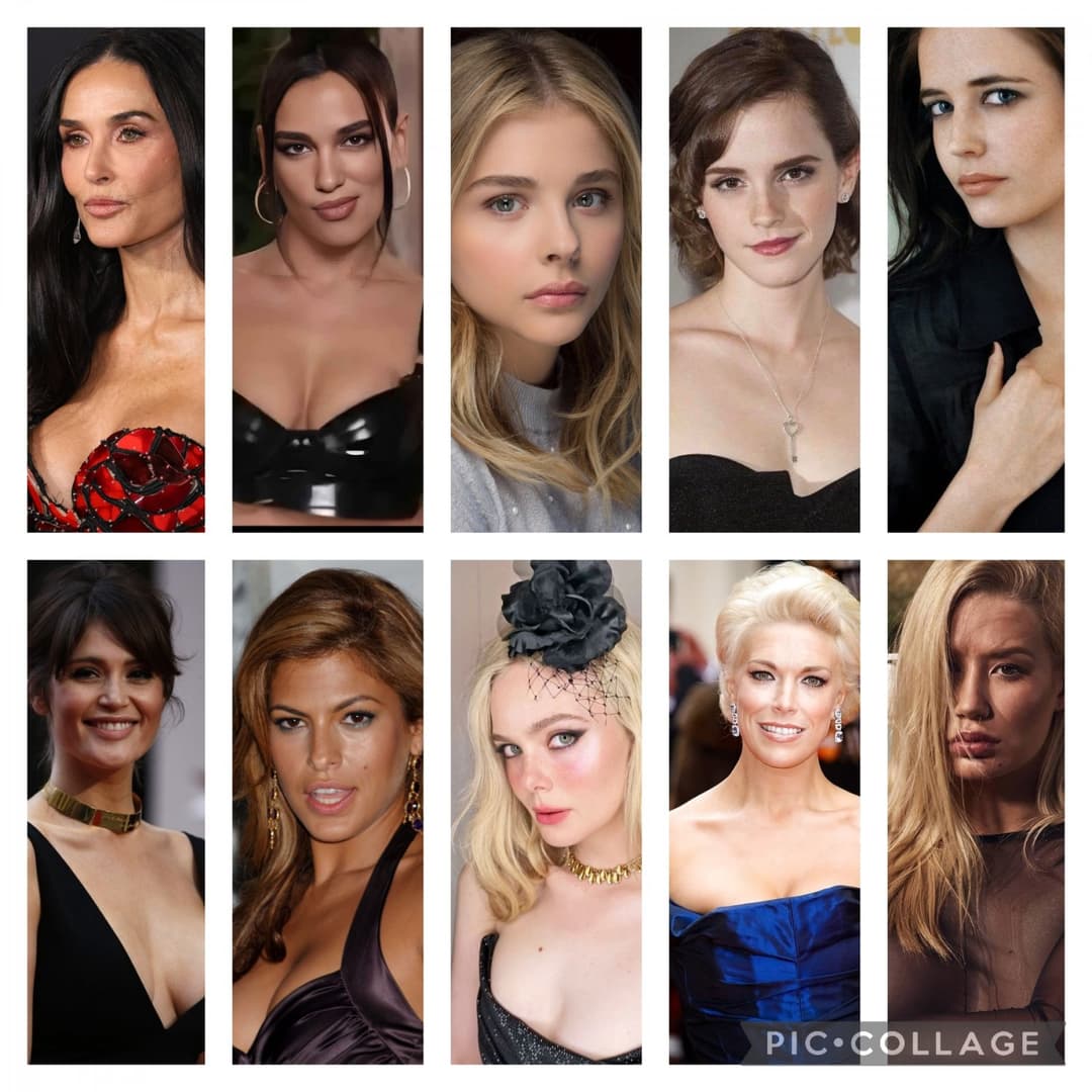 My Top Celebs all time