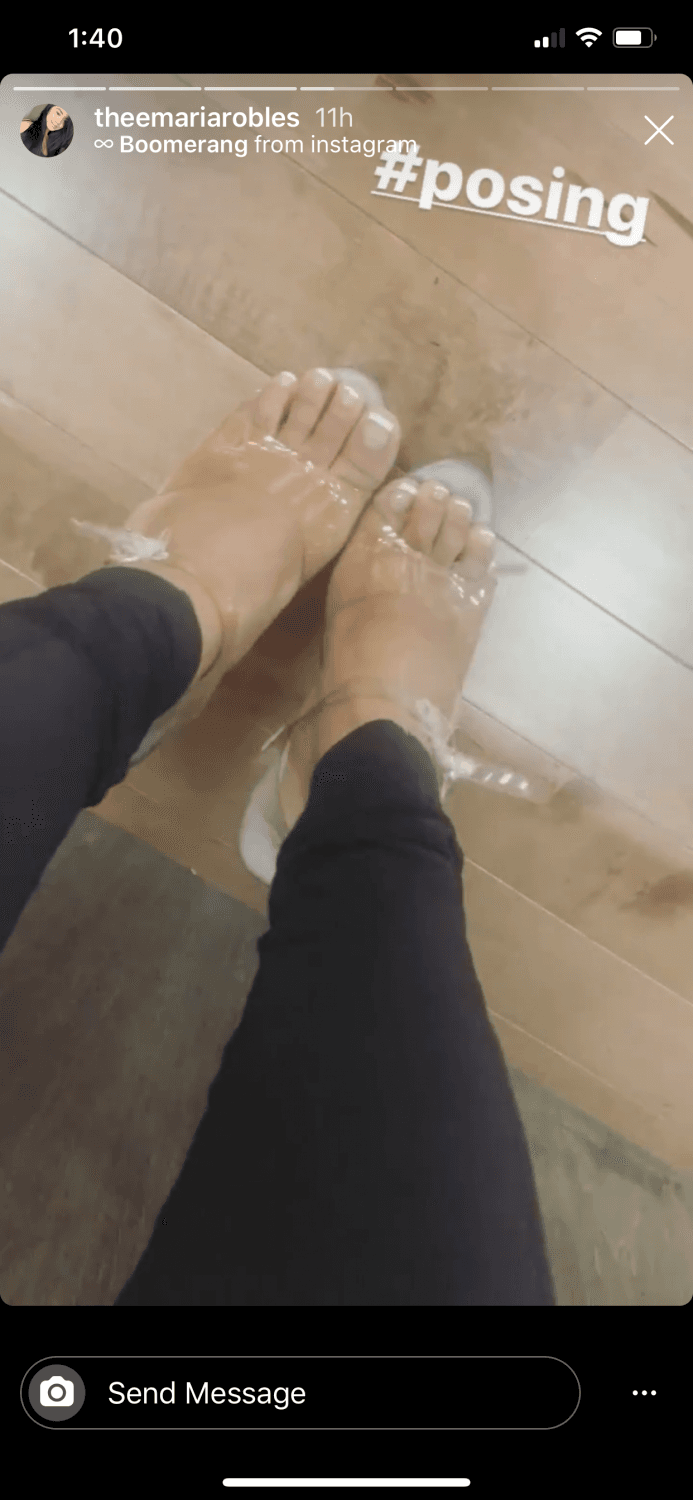 asian fitness model ass feet soles maria robles part two