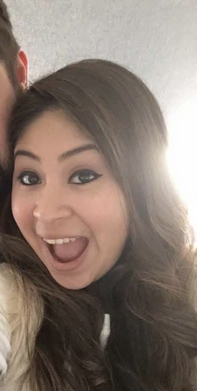 Cheating wife giving her neighbor a blowjob at the holiday party