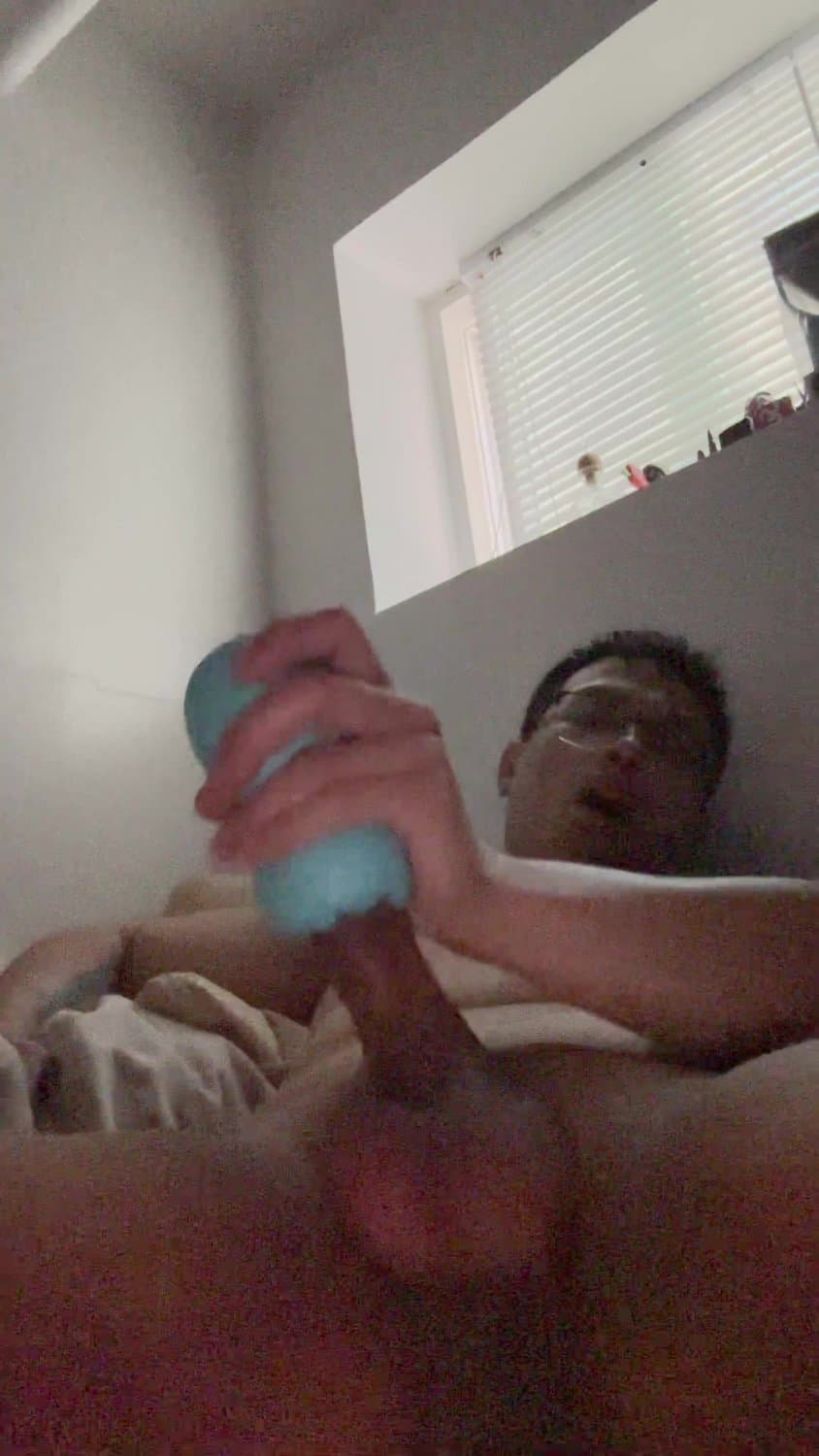enjoy this hot POV of me jerking off?