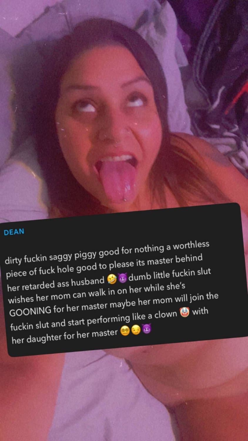 look at the way I fuckin make this pig slut act?‍??so fuckin brainless