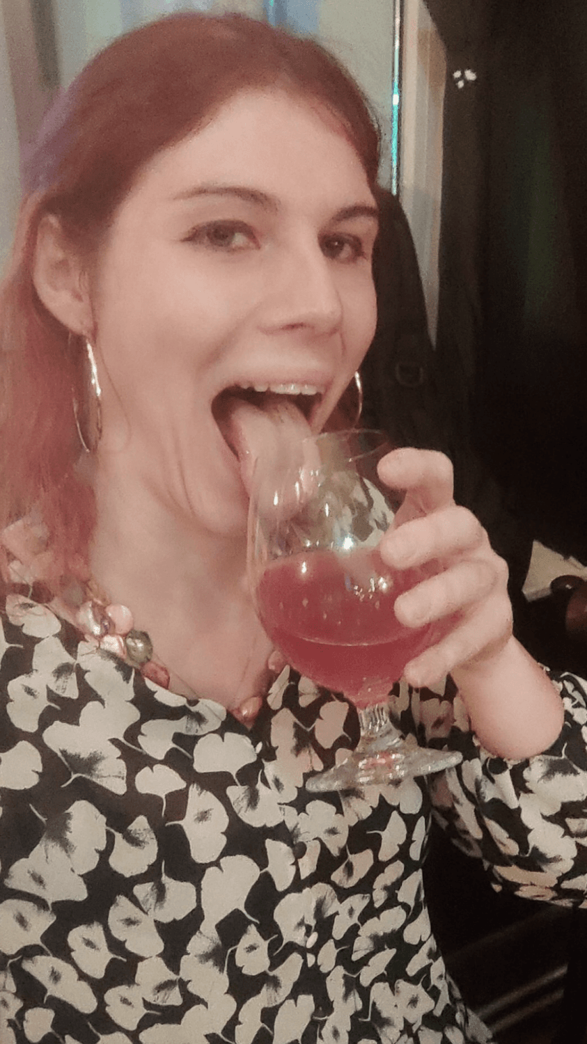 Cute little titties on this artificial ginger emo Whore