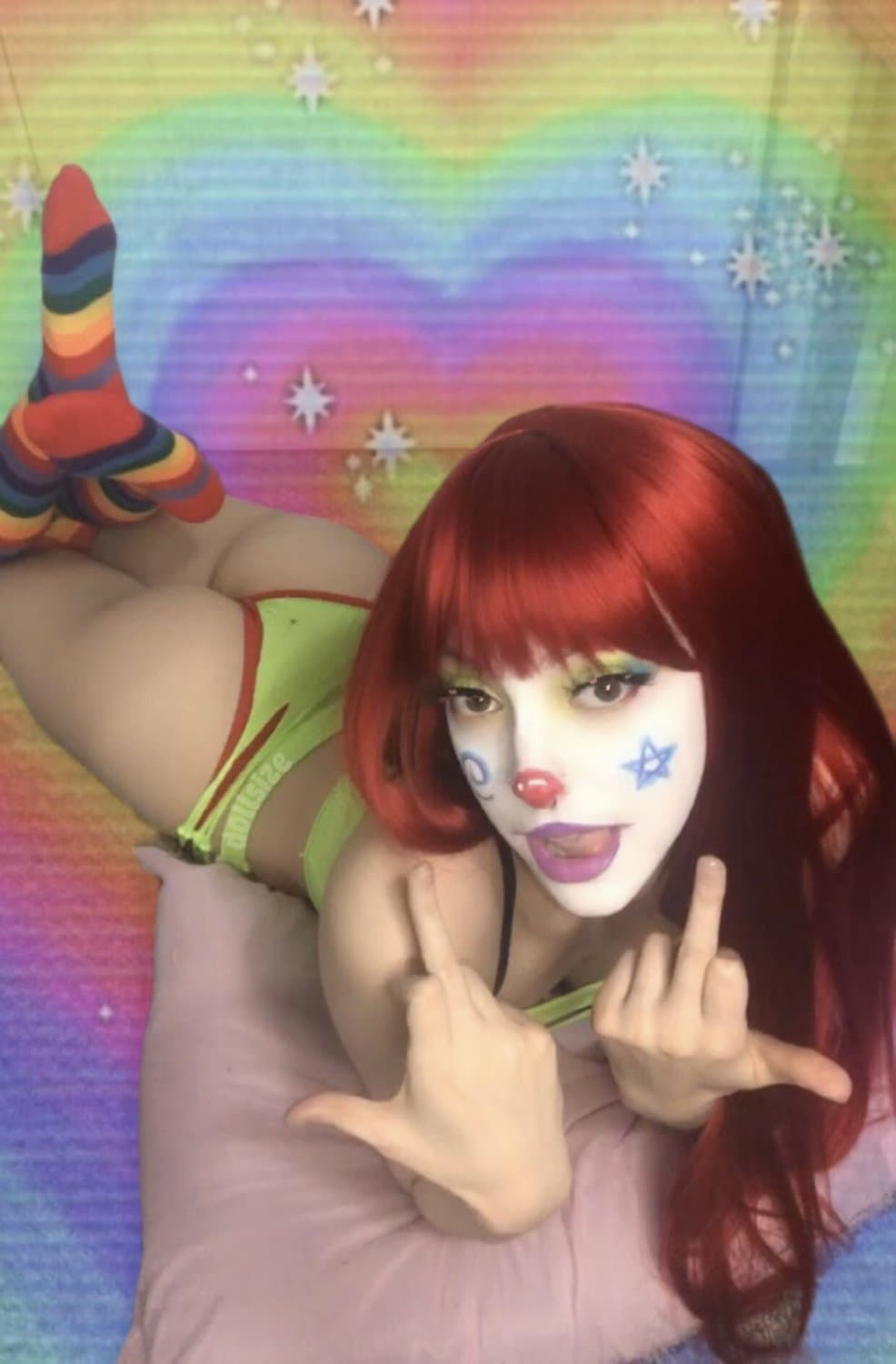 Slutty clown girl