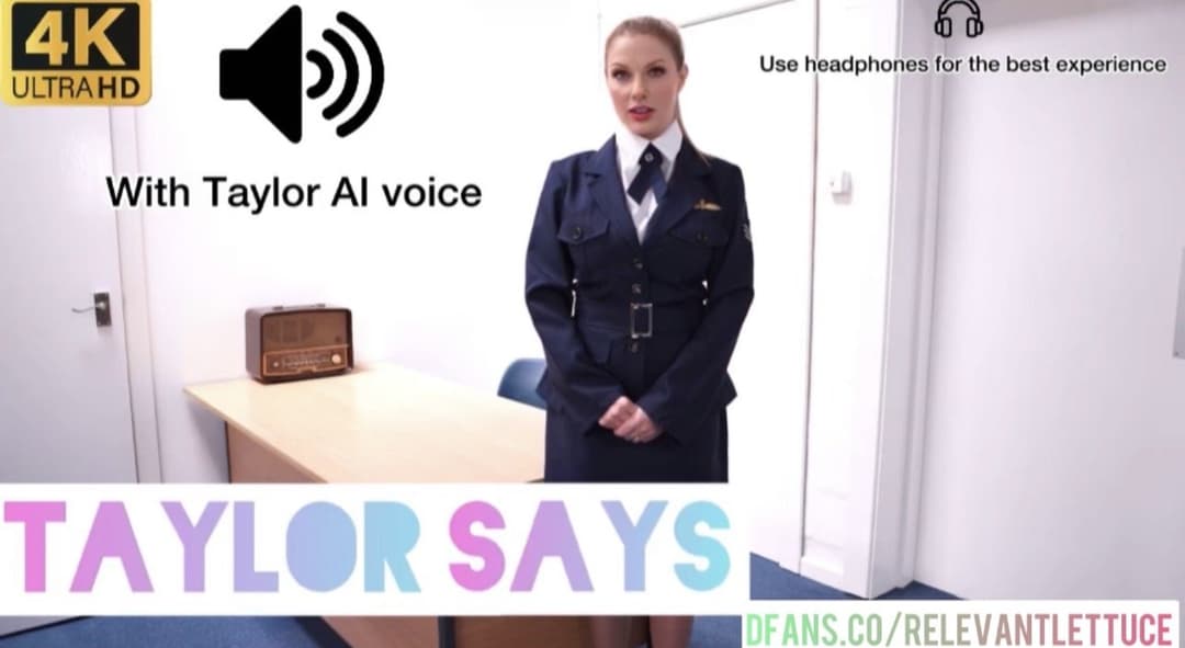 Taylor Swift - Taylor says - AI VOICE JOI (Preview)