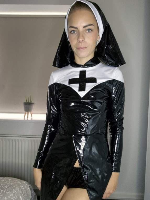 My GF as PVC Nun