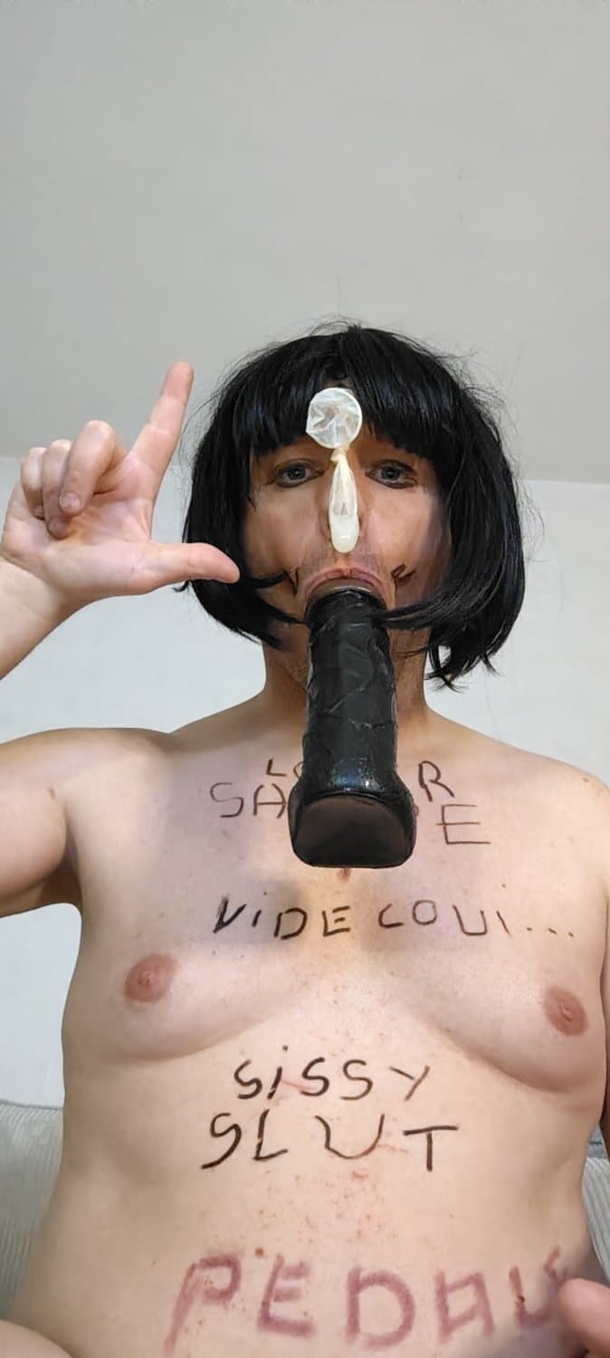 Vincenza sissy slut crossdresser.... Exhibition.