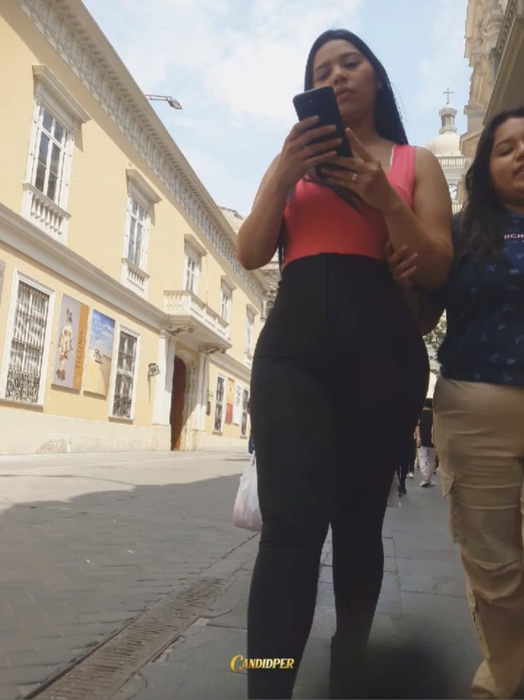 The beauty of latina woman