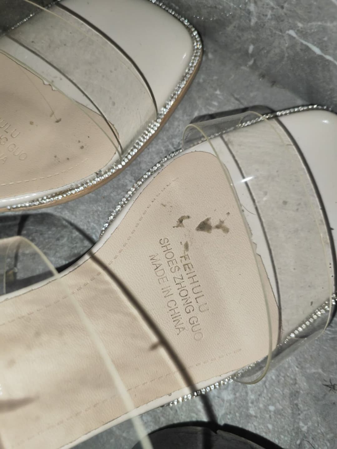 Asian shoes and cum 2