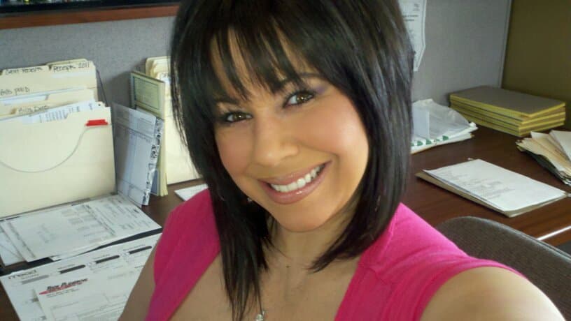 mom blowing her step son