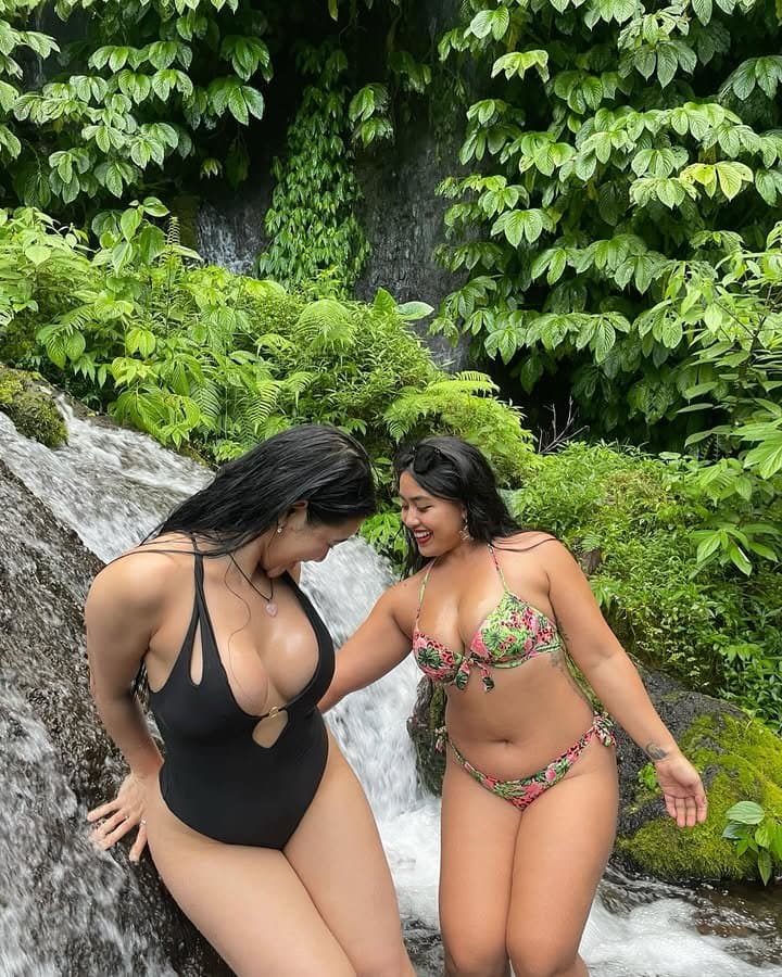 Click to view full size A hot woman in the forest ?