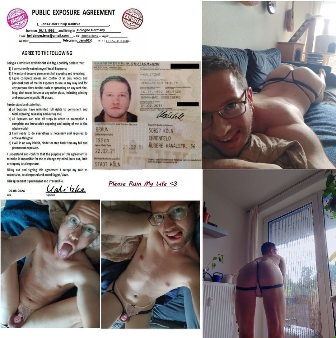 Fag Jens | KiK: gooner.jens | Telegram: Jens92K