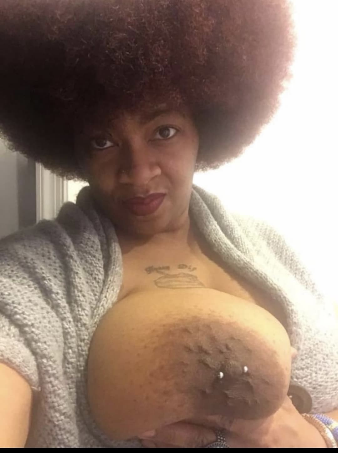 Grandma with all the smoke