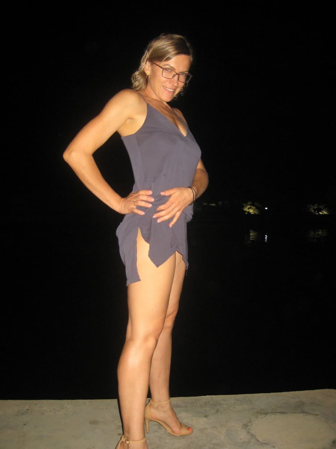 Boss with Friend Fucked Irina Slut Wife on a Boat