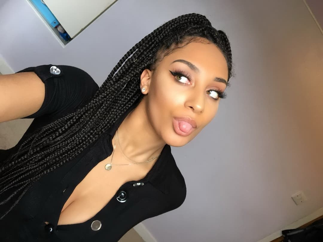 British Ebony Teen Stephanie aka Ebony Beauty Seymone (Rare Collection - Photo Gallery)